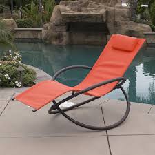 Lean back and sink into relaxation with this orbital lounger. Belleze Orbital Foldable Zero Gravity Lounger Chair Rocking Furniture Outdoor Chaise Orange Walmart Com Walmart Com