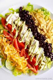 Maybe you would like to learn more about one of these? Fish Taco Salad With Avocado Dressing Just A Taste