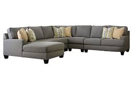 Coaster furniture tess grey sectional. Chamberly 5 Piece Sectional With Chaise Ashley Furniture Homestore