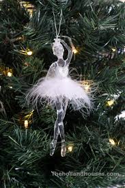Ballerina Christmas Tree Decoration Home Interior