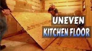 This is often called a bowling alley installation. Replace Your Old Uneven Floor Cheap And Easy Youtube
