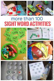 145 entertaining activities and learning games for kids. 100 Sight Words Activities To Help Your Kids Read Faster Sight Words Kindergarten Word Activities Sight Word Activities