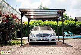 Carport En Aluminium Toit Plat 294x500cm Toit Plat Toit Couverture De Toit