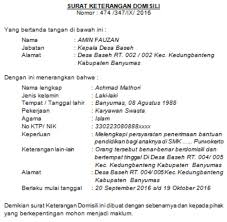 Perlu contoh surat keterangan domisili cek disini sepulsa. Contoh Surat Keterangan Domisili Yang Baik Terbaru 2021