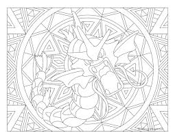 Gyarados Pokemon Pokemon Coloring Pokemon Coloring Pages Coloring Pages
