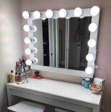 Makeup vanity with lights, makeup vanity with lights ikea, makeup vanity table with lighted mirror, professional makeup vanity with lights hollywood vanity mirrors, organizers & more show yourself in a new light!✨ share yours with #impressionsvanity! 14 Bulb Vanity Mirror With Hollywood Lighting Perfect For Ikea Vanity Bulbs Not Included Charm Vanities