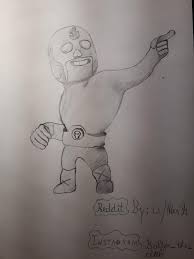 Idearemodel suggestion el primo (i.redd.it). Omg Such A Fail El Primo Is So Ugly But I Needed 2 Hours To Draw It Brawlstars