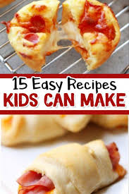 15 Fun Easy Recipes For Kids To Make Clever Diy Ideas Fun Easy Recipes Easy Meals For Kids Recipes
