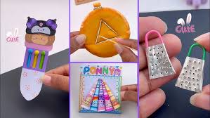 ‪11 DIY Funny Crafts / Easy Craft Ideas / DIY Miniature Crafts Idea / school  craft / miniature craft - YouTube‬‏