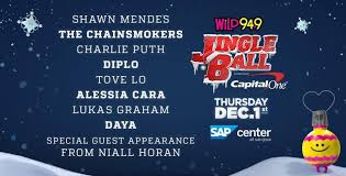 wild 94 9 jingle ball presented by capital one sap center