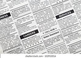Fake Classified Ad Newspaper Business ...