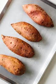 Preheat the oven to 425 degrees f. Baked Sweet Potato How To Bake Perfectly Downshiftology