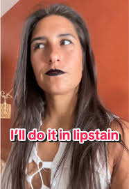 When the song is so good you can’t even wait for the lip stain to dry  😭🫦💄 #thatswhatidid #lipstain #olebrandselect
