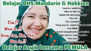 Belajar bahasa Hokkien dan Mandarin otodidak ‼️ WAN LE ‪@setyaningsih1756‬ 