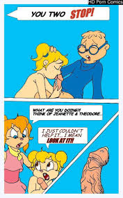 Alvin And The Chipmunks lustful Brittany and Alvin explicit art