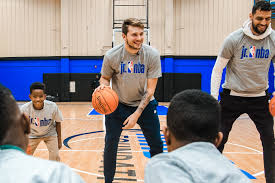Luka hits from deep 👌. Salah Mejri On Luka Doncic I M Like A Proud Father The Duo Teams Up To Host Recent Jr Nba Clinic The Official Home Of The Dallas Mavericks