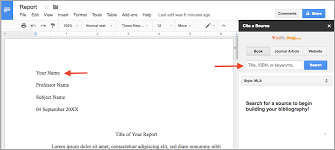 Powerful Pairing Easybib Add On Google Docs Mla Templates In 2020 Block Quotes Template Google Templates