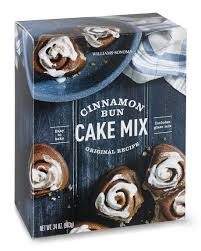 Check spelling or type a new query. Williams Sonoma Cinnamon Bun Cake Mix Cake Mix Cinnamon Bun Cake Bun Cake