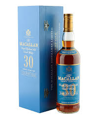 Macallan 30 Years Sherry Oak Blue Label Campoluzenoteca Com