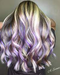 Purple Crush By Alyssa Ashley Evans Keep Your Graffitiglam Color Vibrant At Home With Timeless Color Purple Blonde Hair Purple Hair Streaks Peekaboo Hair