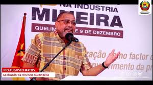 PIO AUGUSTO MATOS, GOVERNADOR DA ZAMBÉZIA FALA DA RESPONSABILIDADE SOCIAL
