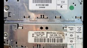 When a cell phone comes locked to a particular gsm network, you have to unlock it if you ever want to use the phone with a carrier other than the one from which you purchased it. Skz1z7 Skoda Radio Code Decode Radio Skoda Unlock Code Navs Skz1z7 Youtube