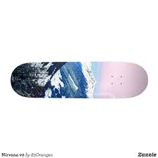 All products in stock ready to ship. Nirvana V2 Skateboard Supreme Hard Rock Maple Deck Custom Boards By Talented Fashion Graphic Designers Skating Fashion Graphic Skateboard Graphic Design