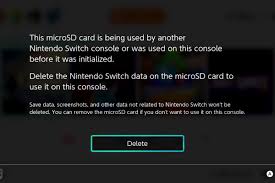 For this, either you can go to an expert and tell them to unlock your sd card, but they might steal your data too. Nintendo Switch Consoles Can T Share Microsd Cards Polygon