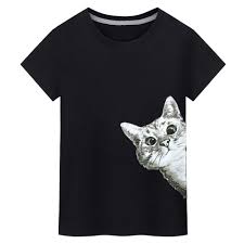 Please email us your very own funny. Sunhusing Men S Fashion Cute Kitten Cat Print T Shirt Solid Color Short Sleeve Shirt Tees Tops Buy Online In Bahamas At Bahamas Desertcart Com Productid 111249323