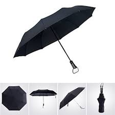 Voyageur Travel Umbrella 10 Ribs Finest Windproof Umbrella With Teflon Coating Auto Open Close And Upg Travel Umbrella Windproof Umbrella Umbrella