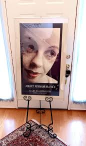 Harvey Edwards Night Performance Ballet 1979 Litho Poster FRAMED 40H X 25W