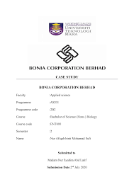 Download the code of ethics, host city contracts, annual reports and more. Bonia Case Study Ent600 Studocu