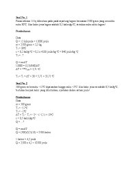 Contoh soal soal fisika kelas 10 sma ma dan kunci jawabannya 2019. Doc Contoh Soal Suhu Dan Kalor Beserta Jawaban Nya Gisa Sakasirana Academia Edu