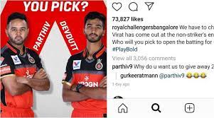 His current original height is 5 feet 9 inches and weight is 65 kg. Parthiv Patel Trolls Rcb For Asking Fans To Pick One Between Him And Devdutt Padikkal Sports News The Indian Express