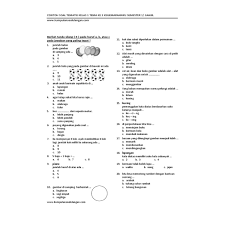 Selamat mengerjakan latihan soal bersama si kecil di rumah. Contoh Soal Mid Semester Ganjil Kelas 1 K13 2020 Tema 1 Administrasi Tk Paud