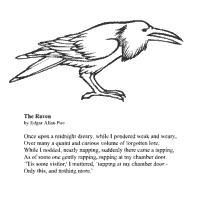 Dltk's crafts for kids the raven. Edgar Allan Poe Coloring Pages Surfnetkids