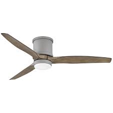 Add to compare compare now. Hinkley Lighting 900852fgt Lwd Graphite Hover Flush 52 3 Blade Smart Led Ceiling Fan With Wall Control Lightingshowplace Com
