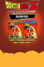 Kakarot experience by grabbing the season pass which includes 2 original episodes, one new story, and a cooking item bonus! Dragon Ball Z Kakarot For Ps4 Xbox One Gamestop