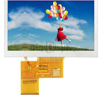 4.3 inch 800x480 IPS TFT LCD Module All Viewing OPTL TouchScreen Display