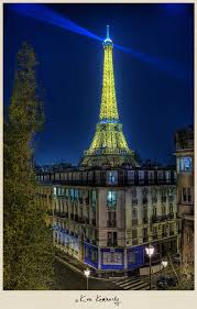 That's a must see at night. Illuminated Eiffel Tower At Night In Paris France