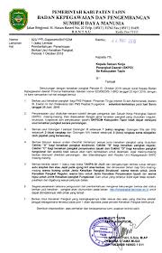 Pangkat adalah kedudukan yang m menunjukkan tingkatan seseorang pegawai negeri sipil berdasarkan jabatannya dalam rangkaian susunan kepegawaian dan digunakan sebagai dasar penggajian. Download Info Kenaikan Pangkat Pns Kab Tapin Surat Pemberitahuan