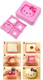 hello kitty easy sandwich maker bread mold cutter hello kitty birthday diy hello kitty hello kitty