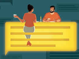 Be bright in your conversation, and cut the blaming, go straight to making the point. This Is Small Talk Purgatory What Tinder Taught Me About Love Dating The Guardian