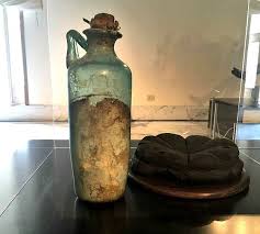 Oldest Known Bottle Of Olive Oil On Display In Naples Museum Pompei
