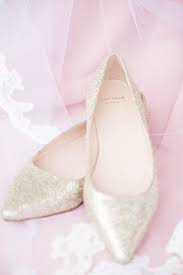 Shimmering Cole Haan Bridal Shoes Pointed Toe Flats Comfortable Wedding Shoes Eric Jamie Photog Best Bridal Shoes Bridal Shoes Wedding Shoes Comfortable