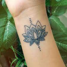 Dessins tatouage mandala femme fleur de lotus et rose. 1001 Idees De Tatouage Fleur De Lotus Et Son Symbolisme