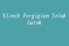 An architectural feature of telok datuk is the old colonial police station. Klinik Pergigian Teluk Datok Klinik Gigi In Banting