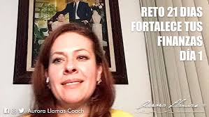 Aurora Llamas reto finanzas 21 días