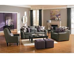 The Ritz Collection Gray American Signature Furniture Purple Living Room Purple Living Room Furniture Living Room Grey