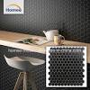 Using hexagon tiles for a kitchen backsplash offers a unique look and feel to any okay, so let's talk size now: 1